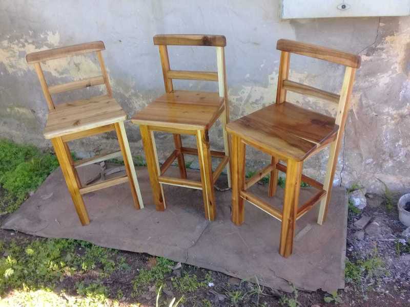 Blackwood bar stools